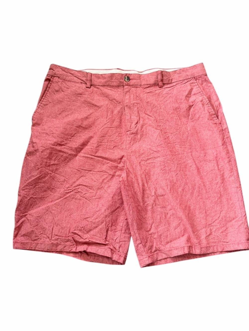 Old Navy Men's Red Casual Cotton Blend Shorts Size 40 Summer Beach